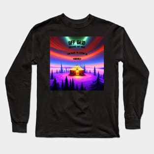 Off Grid Yurt Long Sleeve T-Shirt